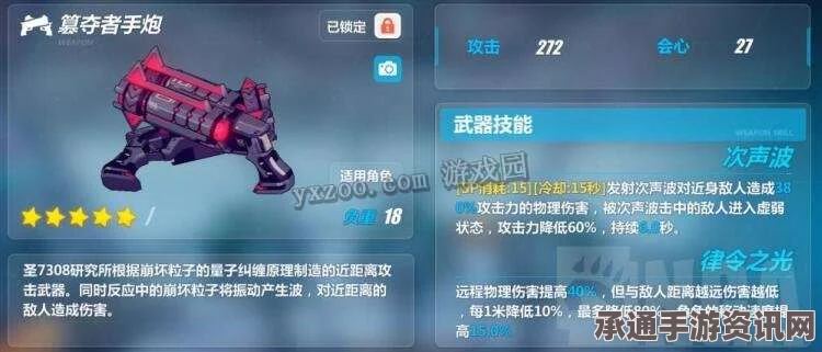 崩坏3，簒夺者手炮武器解析及实用技巧