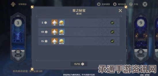 原神4.6版本深境螺旋12层满星攻略，深渊通关技巧全解析