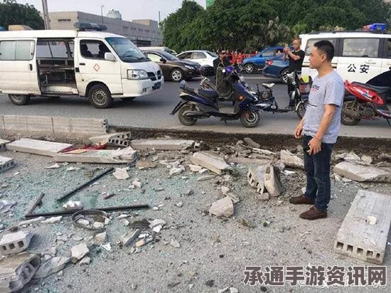 瑞典重大汽车大桥坠落事故揭秘，五个生命的悲痛瞬间与现场组图回顾