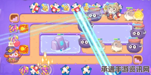 保卫萝卜4第10关阿波魔法宝藏满星攻略详解与技巧分享