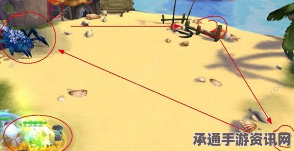迷雾世界巨牙海滩螃蟹攻略，实战技巧与打法详解