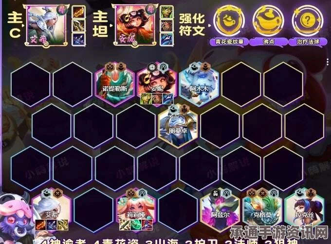 金铲铲之战S11青花神谕艾希阵容搭配指南与技巧