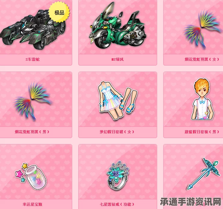 QQ飞车桃红宝箱奖励全解析及技巧攻略
