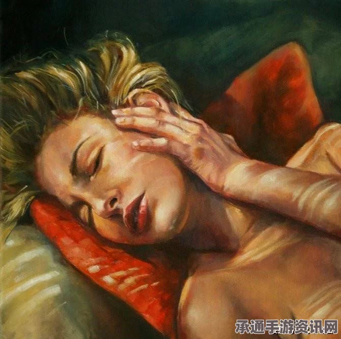 捷克美女画家前卫艺术，双乳绘画的技巧与热议