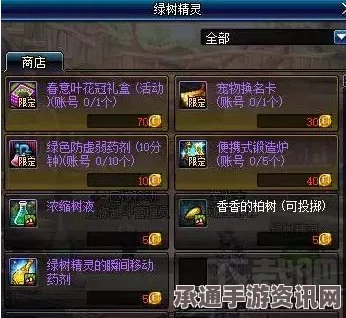 揭秘DNF中绿树精灵NPC的位置与寻找技巧