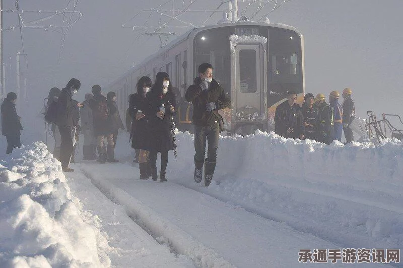 日本北海道列车严寒挑战，车门冻结应对与大学纷飞时的生活技巧