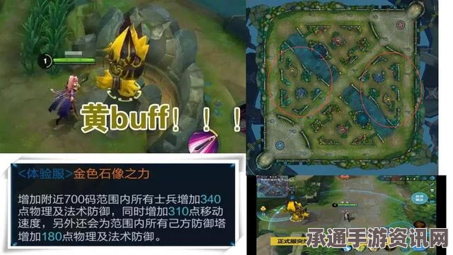 王者荣耀全新地图揭秘，黄BUFF强势登场与攻略技巧大解密