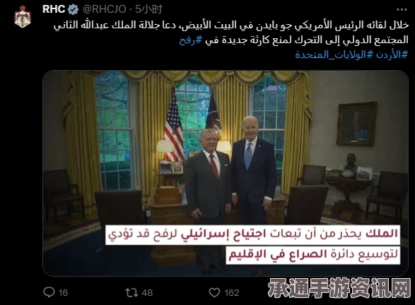 透视约旦国王访美微妙待遇背后的外交技巧与白宫澄清怠慢疑云