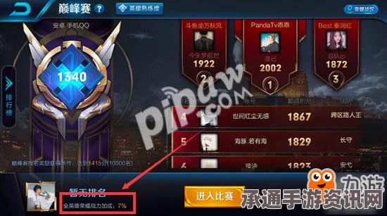 王者荣耀S7新赛季荣耀战力刷新与提升技巧详解