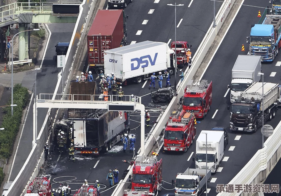 日本高速公路发生六车连撞事故，现场图片及应对技巧方法详解