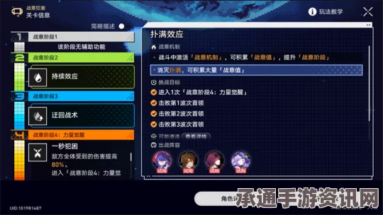 崩坏星穹铁道战意狂潮首关攻略详解及扑满效应实战技巧分享