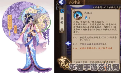 阴阳师，雨女新皮肤晴雨新椿详解与副本挑战技巧