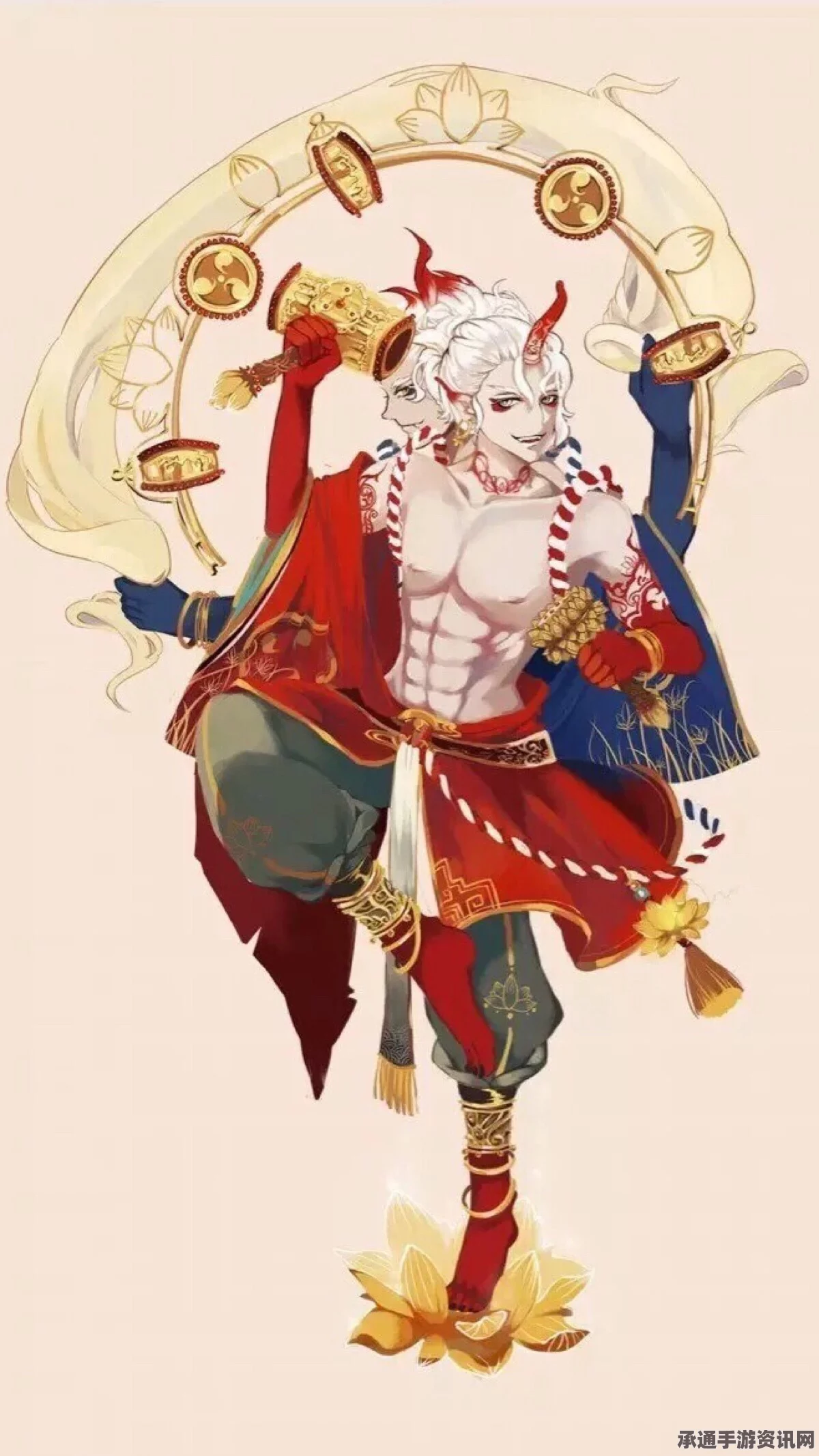 阴阳师式神背景故事，两面佛—风雷之怒