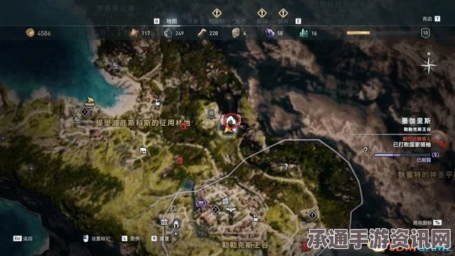 刺客信条奥德赛全谜题陶片位置详解，图文攻略助你轻松解密之旅