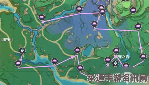原神绯樱绣球采集路线及技巧方法详解