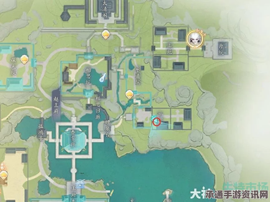 射雕手游赵王府观星童子位置攻略及技巧方法分享