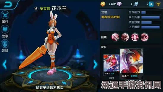 王者荣耀花木兰兔女郎新版皮肤特效详解与攻略技巧分享