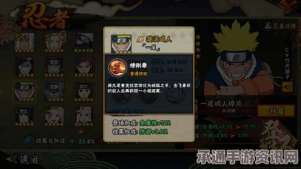 火影忍者手游三月签到限定忍者，漩涡鸣人学员技能解析与攻略指南