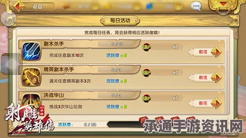 射雕手游，测字先生隐藏任务奖励详解及技巧方法