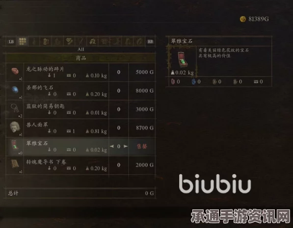 龙之信条2王城商店全面解析与购物技巧指南