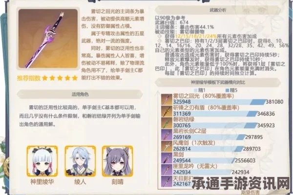 原神4.5下半武器池抽取指南，明智选择，策略性推荐