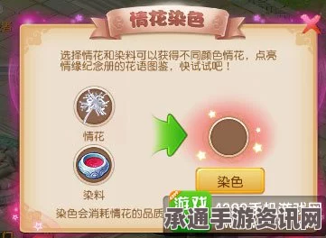 梦幻西游手游七彩情花染色指南，技巧与方法详解