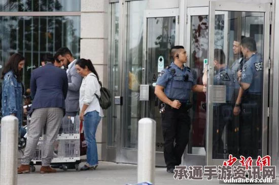 美国贸易中心突发枪击事件，现场紧急疏散无伤亡报道