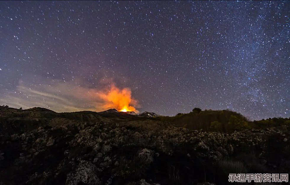 意大利埃特纳火山喷发震撼瞬间，烟柱直冲天际，如何捕捉自然之力的壮丽画面？