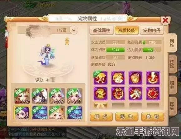 梦幻西游手游，净瓶女娲技能属性详解与攻略指南