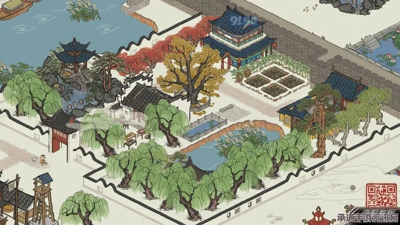 江南百景图，郁郁南风亭建筑详解与技巧指南
