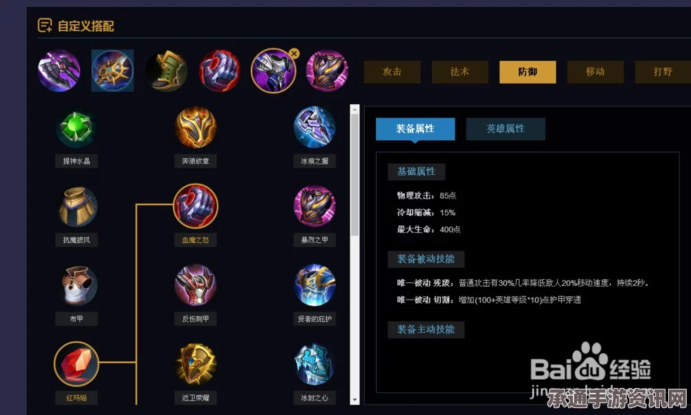 王者荣耀S6赛季装备调整解析及改版后制裁之刃的影响与技巧方法探讨