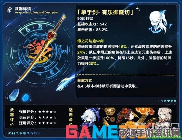 原神，乐御簾切与千织专武强度深度解析与对比